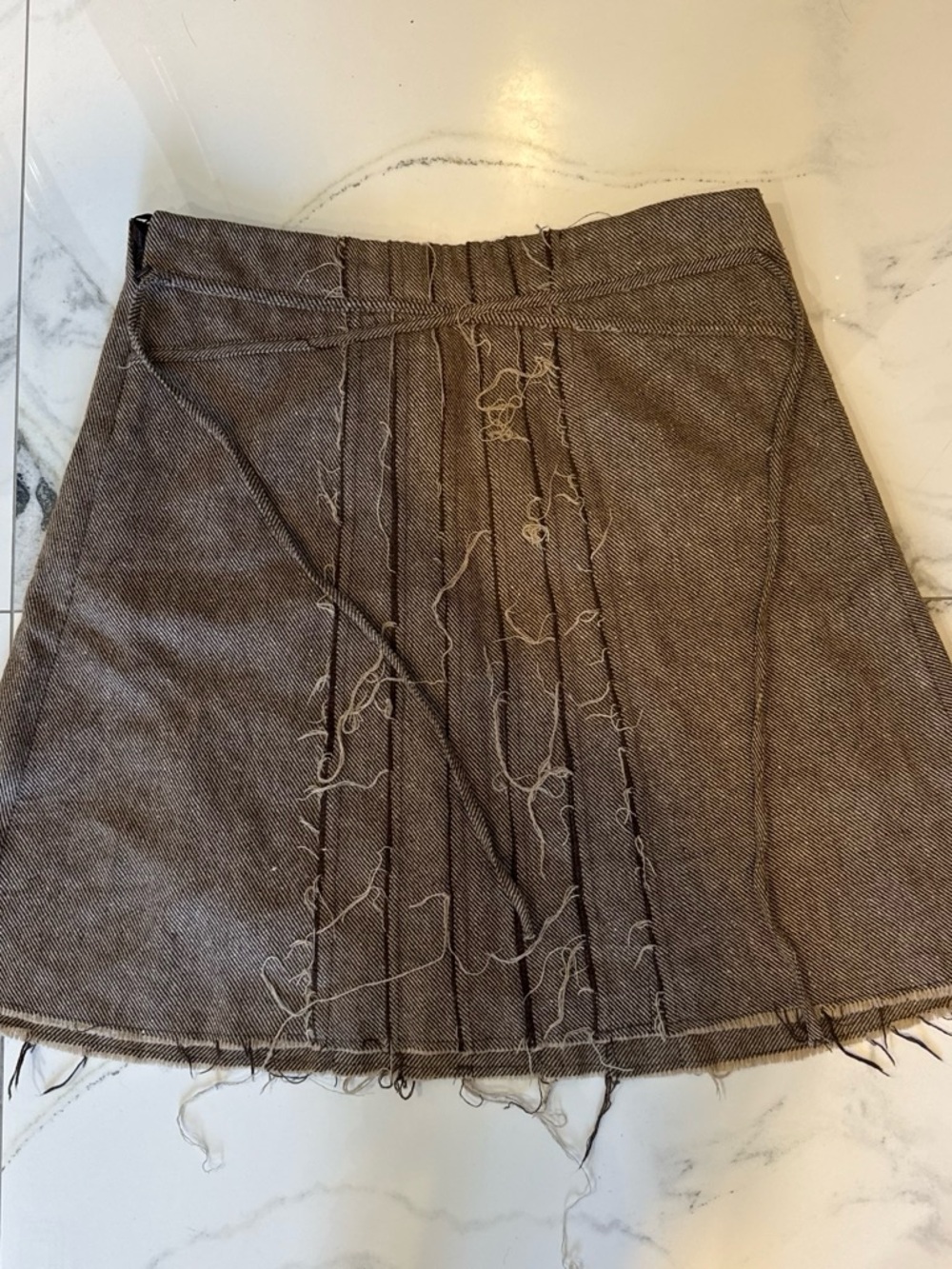 Vintage Luly K wool blend skirt size large